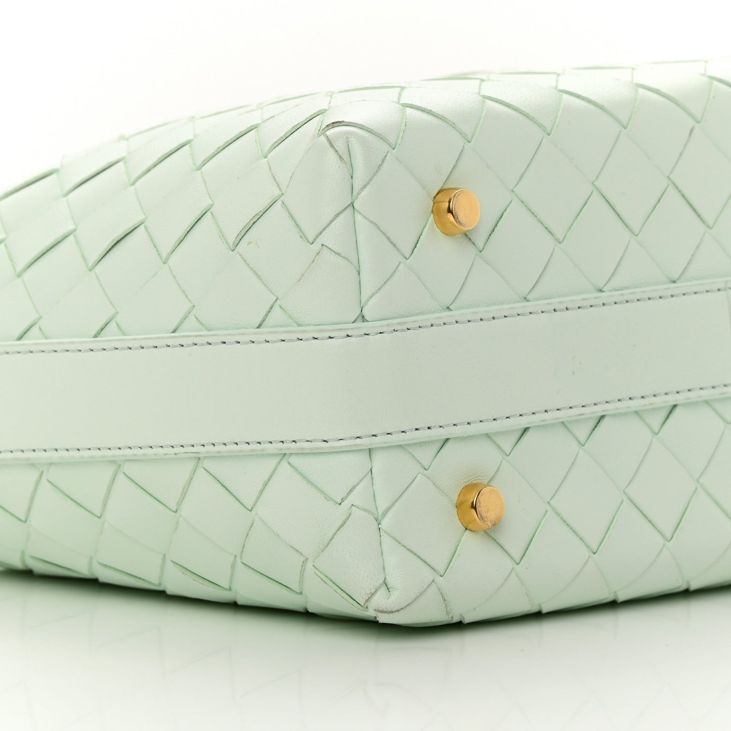 Nappa Intrecciato Wallace Shoulder Bag Glacier