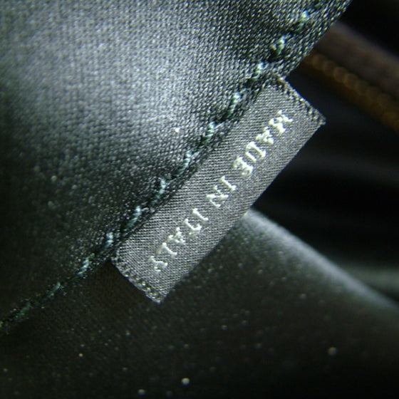 Miu Miu Leather Woven Shopper Tote Bag 10 of 11