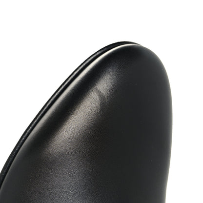 Hermes Calfskin Neo Low Boots 39 Black 9 of 10