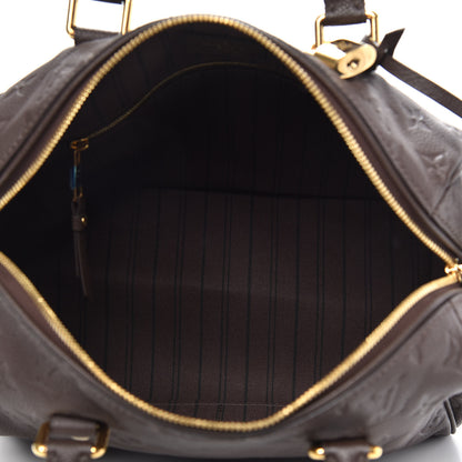 Louis Vuitton Empreinte Speedy Bandouliere 25 Chocolate 5 of 12