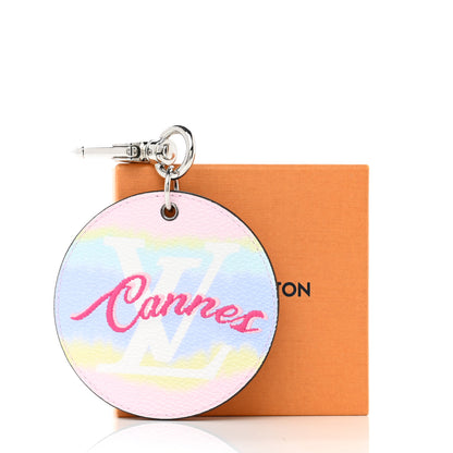 Louis Vuitton Monogram Escale Cannes Bag Charm Key Holder Pastel 5 of 5