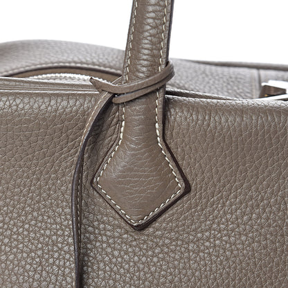 Hermes Taurillon Clemence Victoria II 35 Etoupe 12 of 18