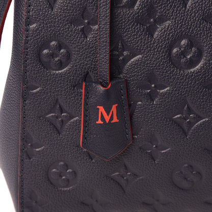 Louis Vuitton Empreinte Montaigne MM Marine Rouge 7 of 11