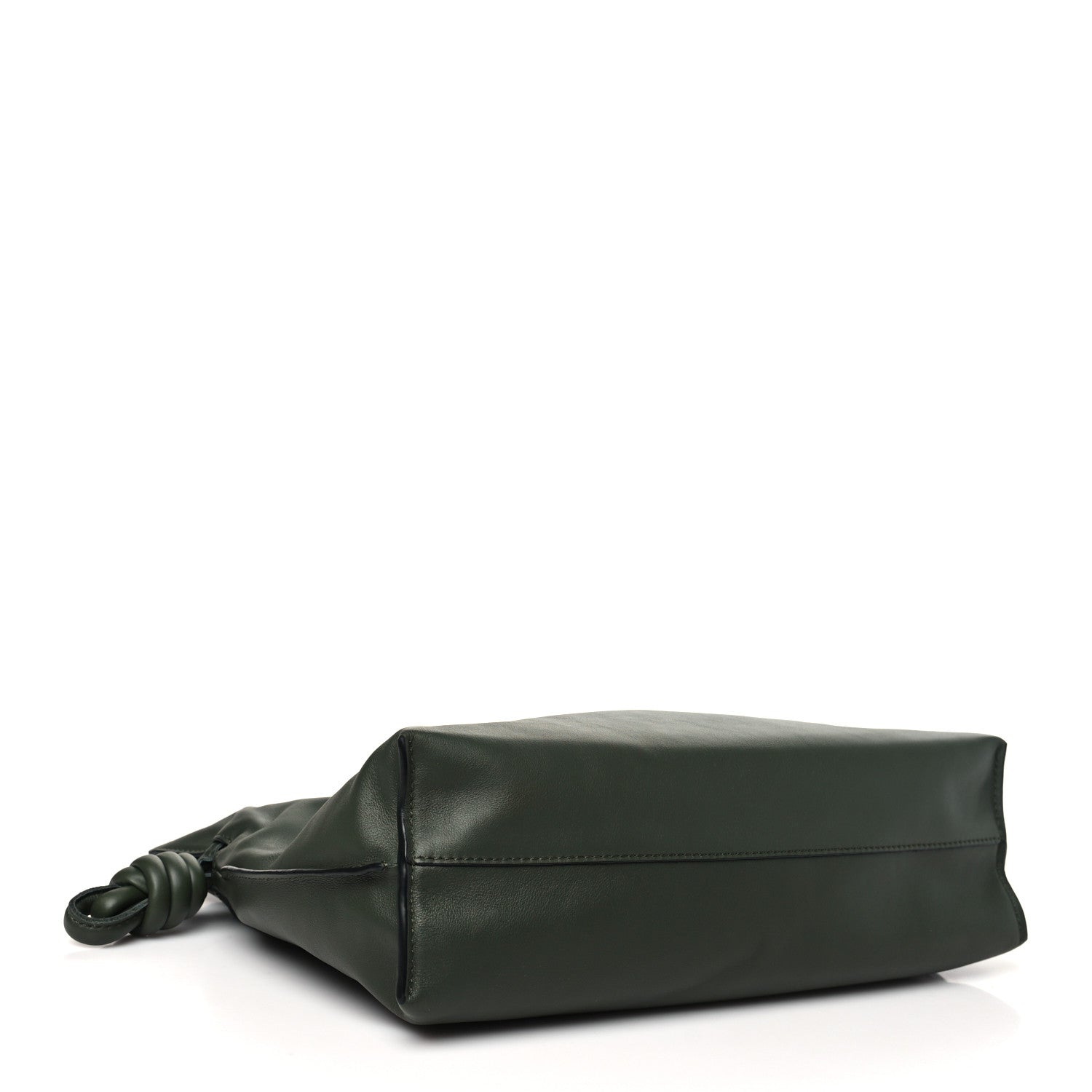 Loewe Calfskin Small Flamenco Knot Bag Avocado Green 4 of 10