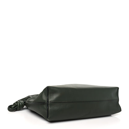 Loewe Calfskin Small Flamenco Knot Bag Avocado Green 4 of 10