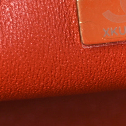 Chanel Tweed Quilted Mini Rectangular Flap Orange Multicolor 7 of 11