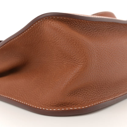 Hermes Barenia Faubourg Halzan 31 Fauve 8 of 10