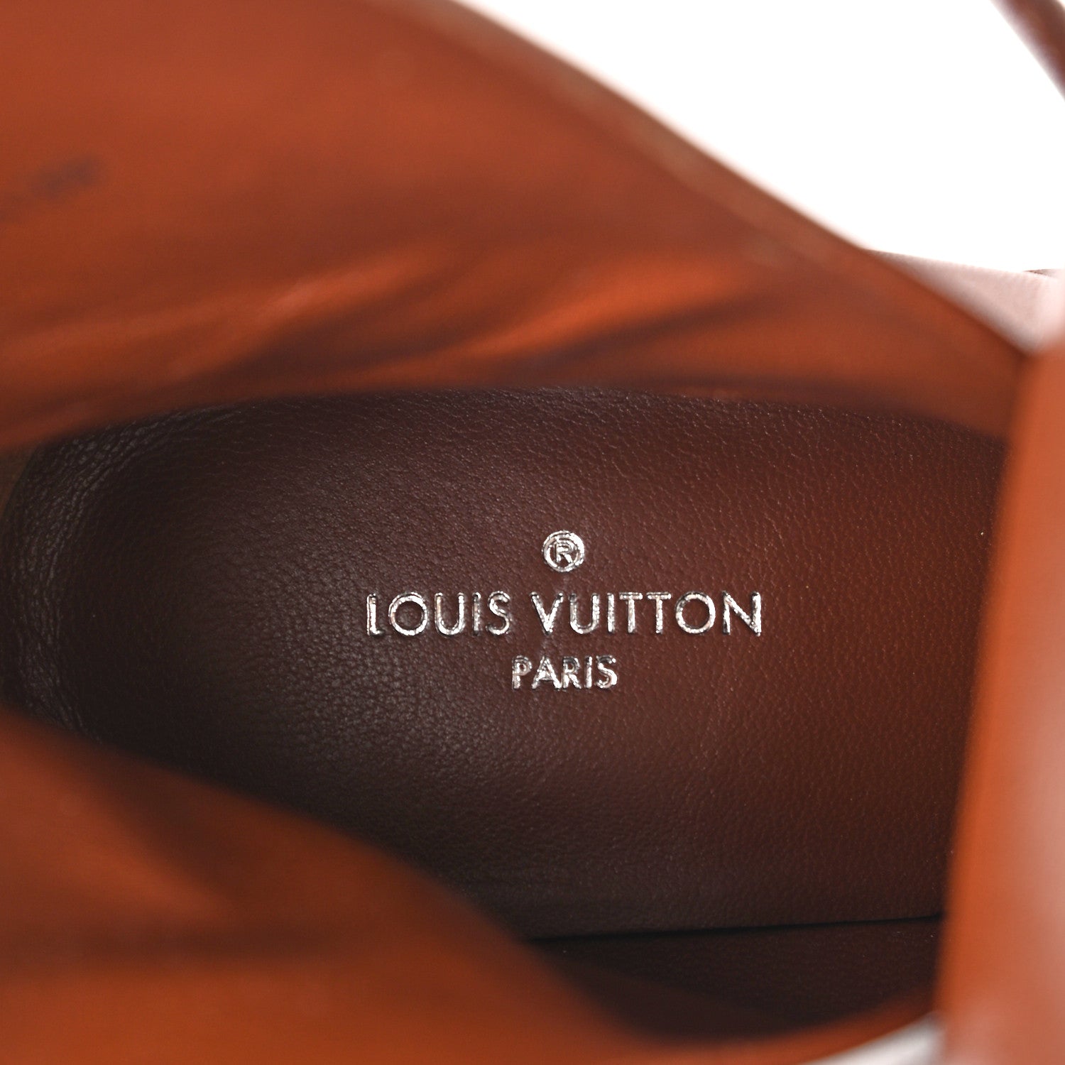 Louis Vuitton Calfskin Monogram Star Trail Ankle Boots 35 Cognac 7 of 11