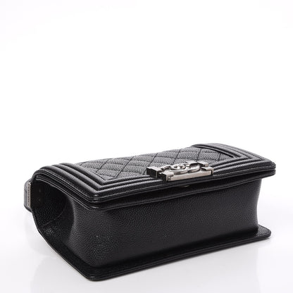 Chanel Caviar Quilted Small Boy Flap Black 4 of 7