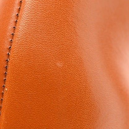 Gucci Calfskin Horsebit Elizabeth Ankle Boots 39.5 Cognac 10 of 12