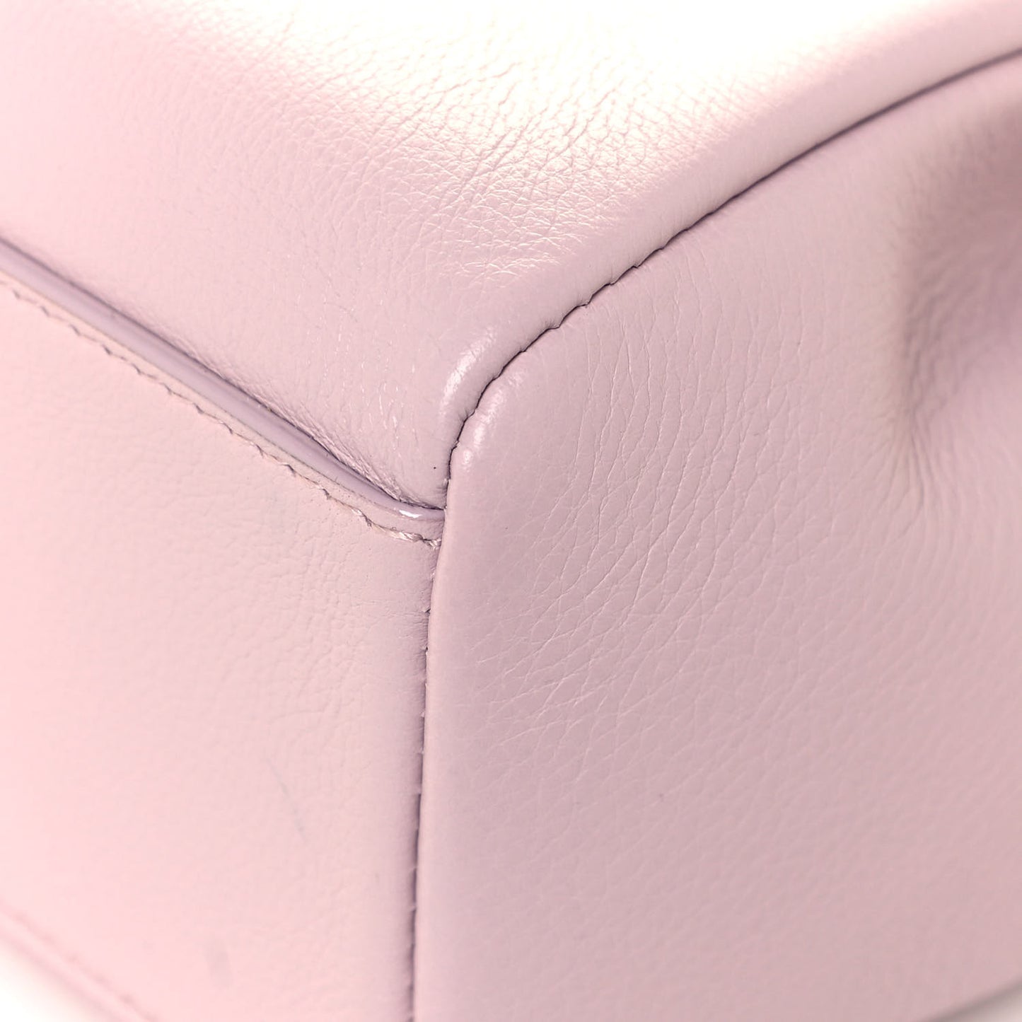 Calfskin Small Diorling Pink