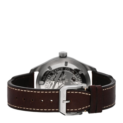 IWC Stainless Steel Calfskin 44mm Pilot Automatic Watch Brown IW326104 3 of 5