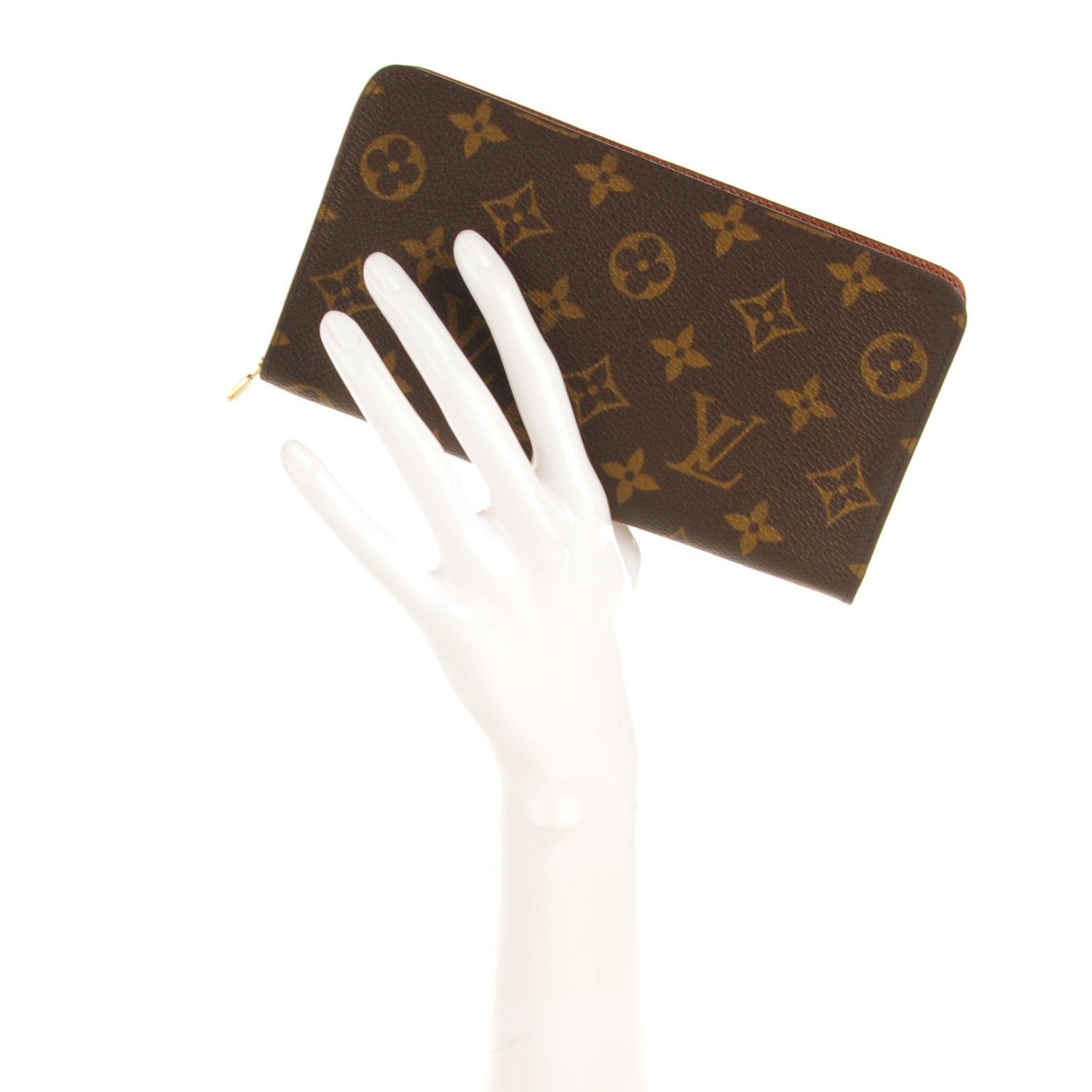 Louis Vuitton Monogram Porte-Monnaie Zippy Wallet 2 of 7