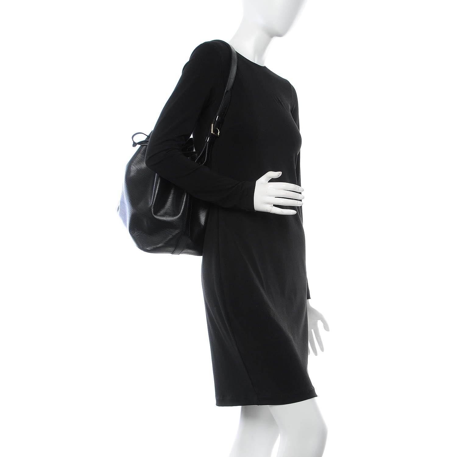 Louis Vuitton Epi Petit Noe Black 2 of 13
