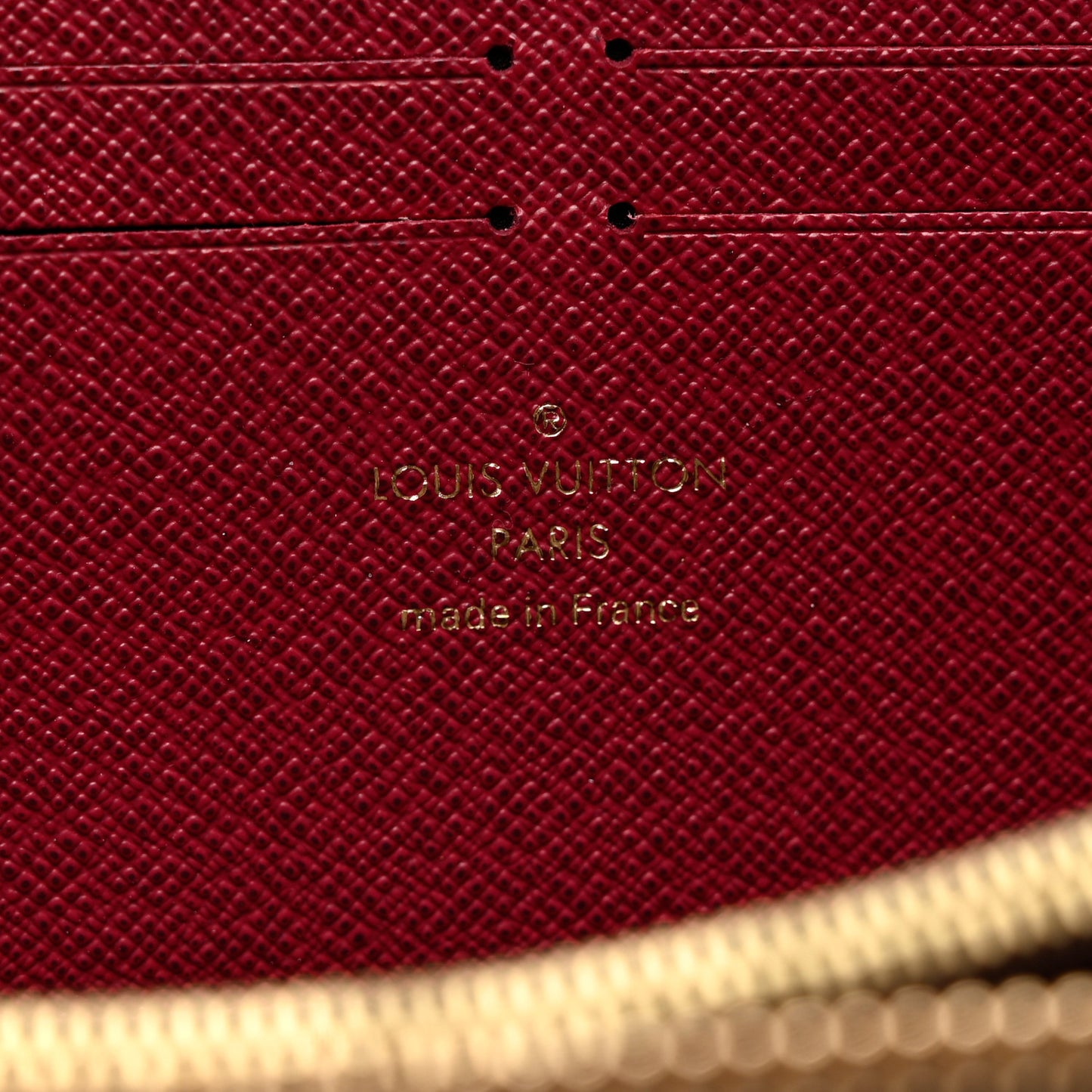 Monogram Clemence Wallet Fuchsia