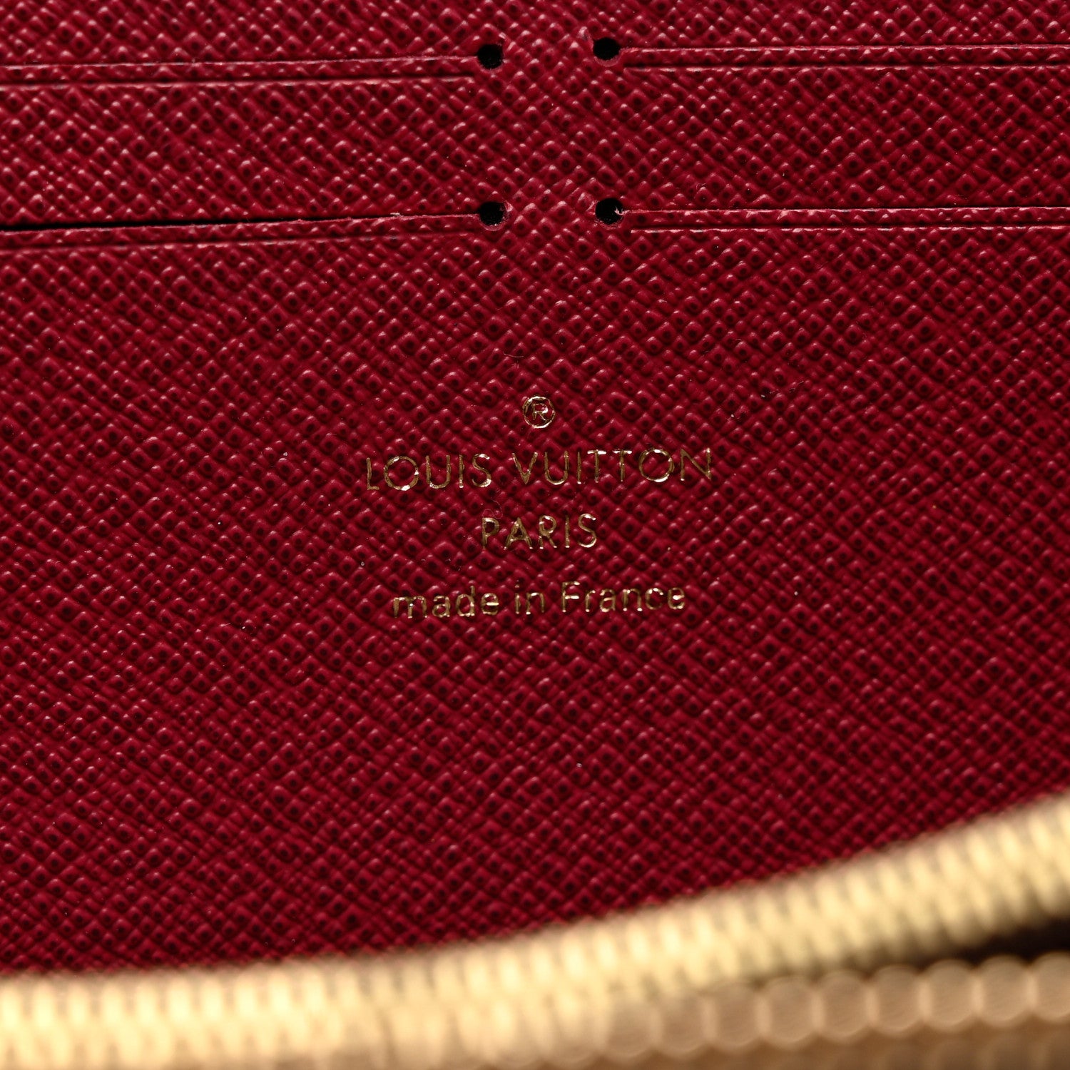 Louis Vuitton Monogram Clemence Wallet Fuchsia 6 of 7