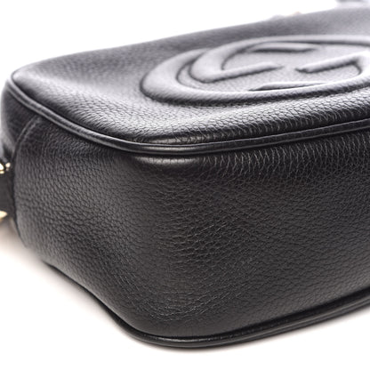 Gucci Pebbled Calfskin Small Soho Disco Bag Black 8 of 10