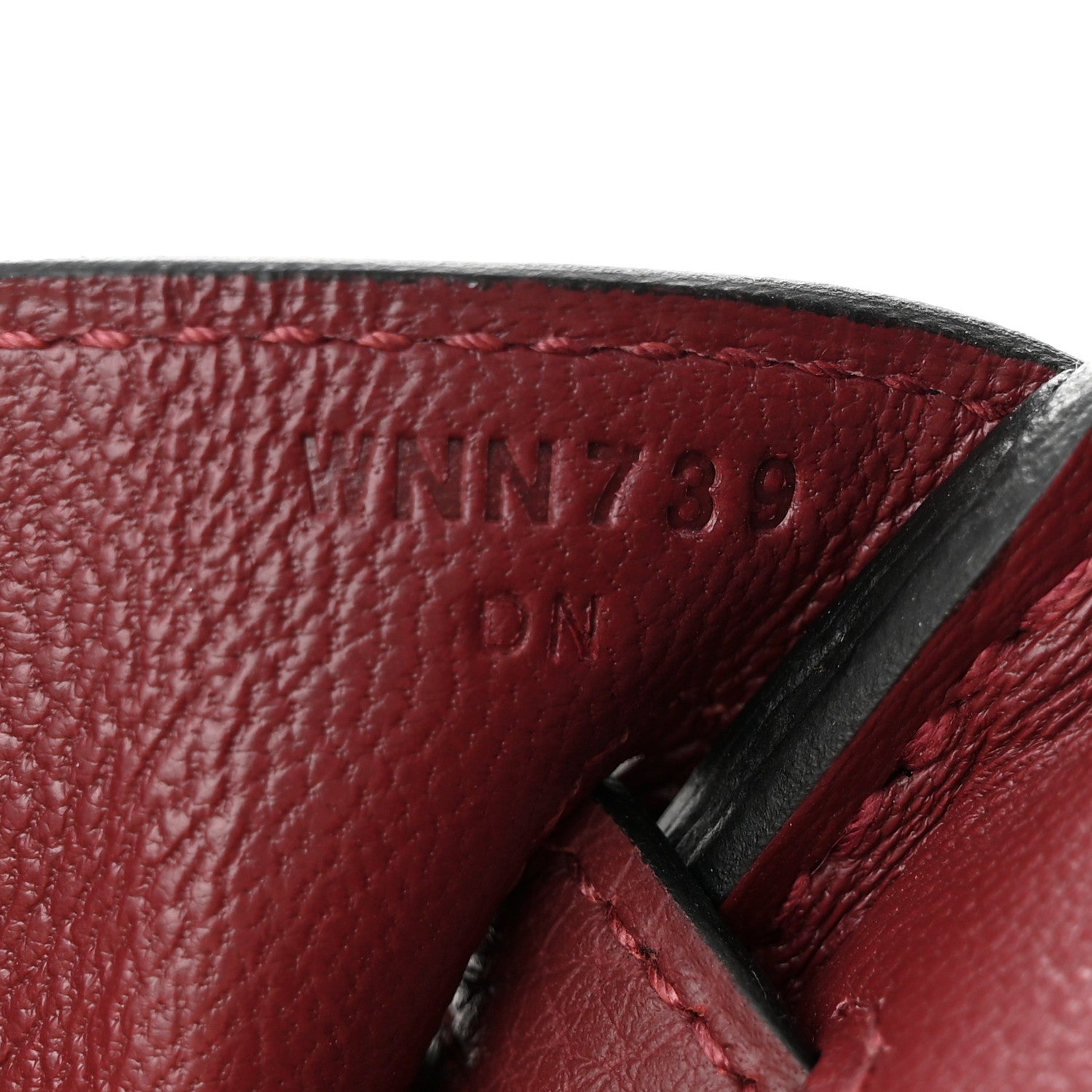 Hermes Togo Birkin 25 Rouge H 7 of 11