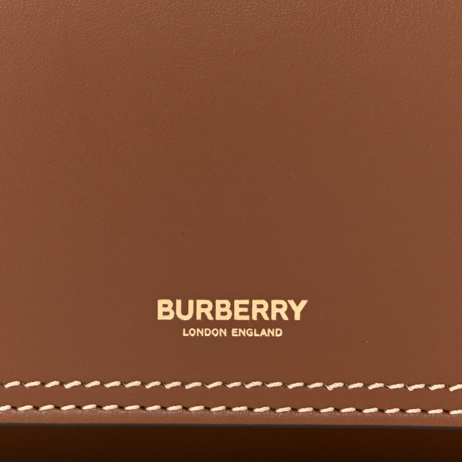 Burberry Smooth Calfskin Mini Pocket Bag Malt Brown 6 of 10
