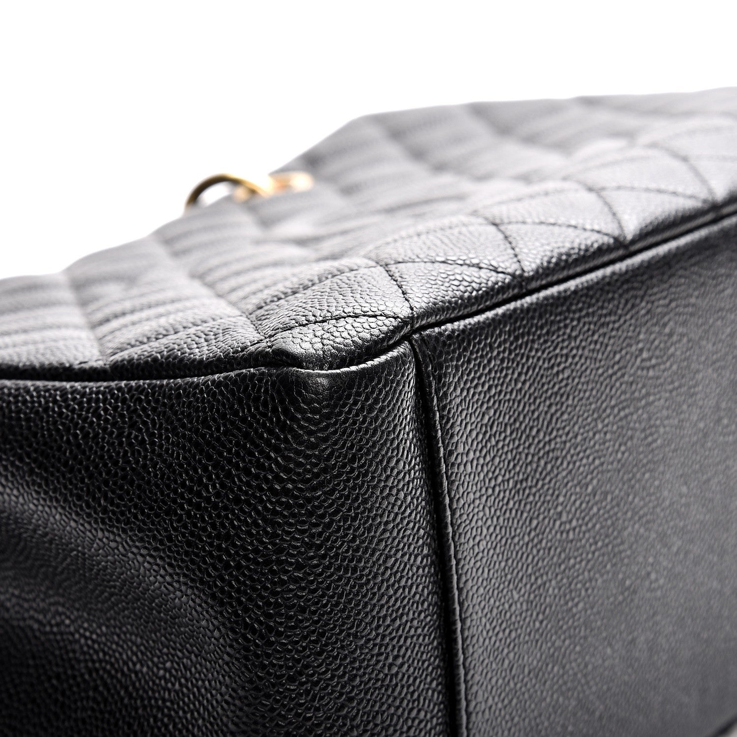 Chanel Caviar Quilted Grand Shopping Tote GST Black 8 of 11
