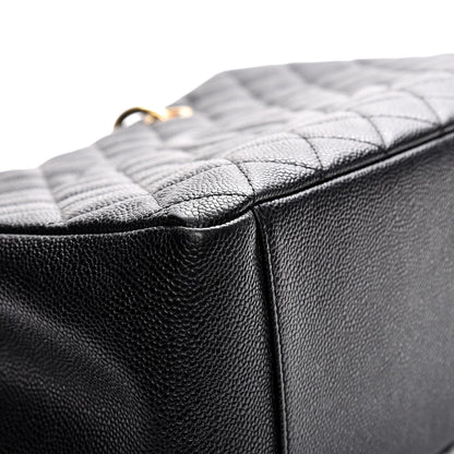 Chanel Caviar Quilted Grand Shopping Tote GST Black 8 of 11