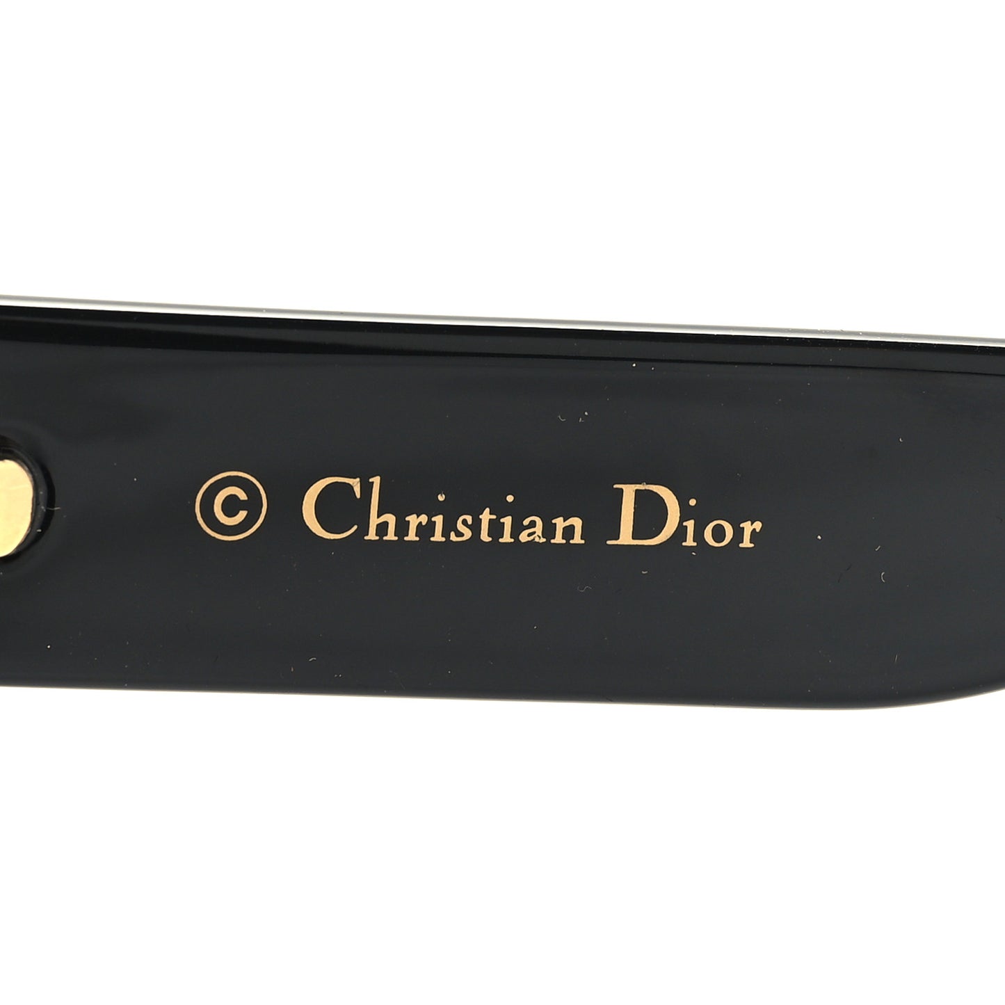 Acetate DDiorF Cat Eye Sunglasses Brown