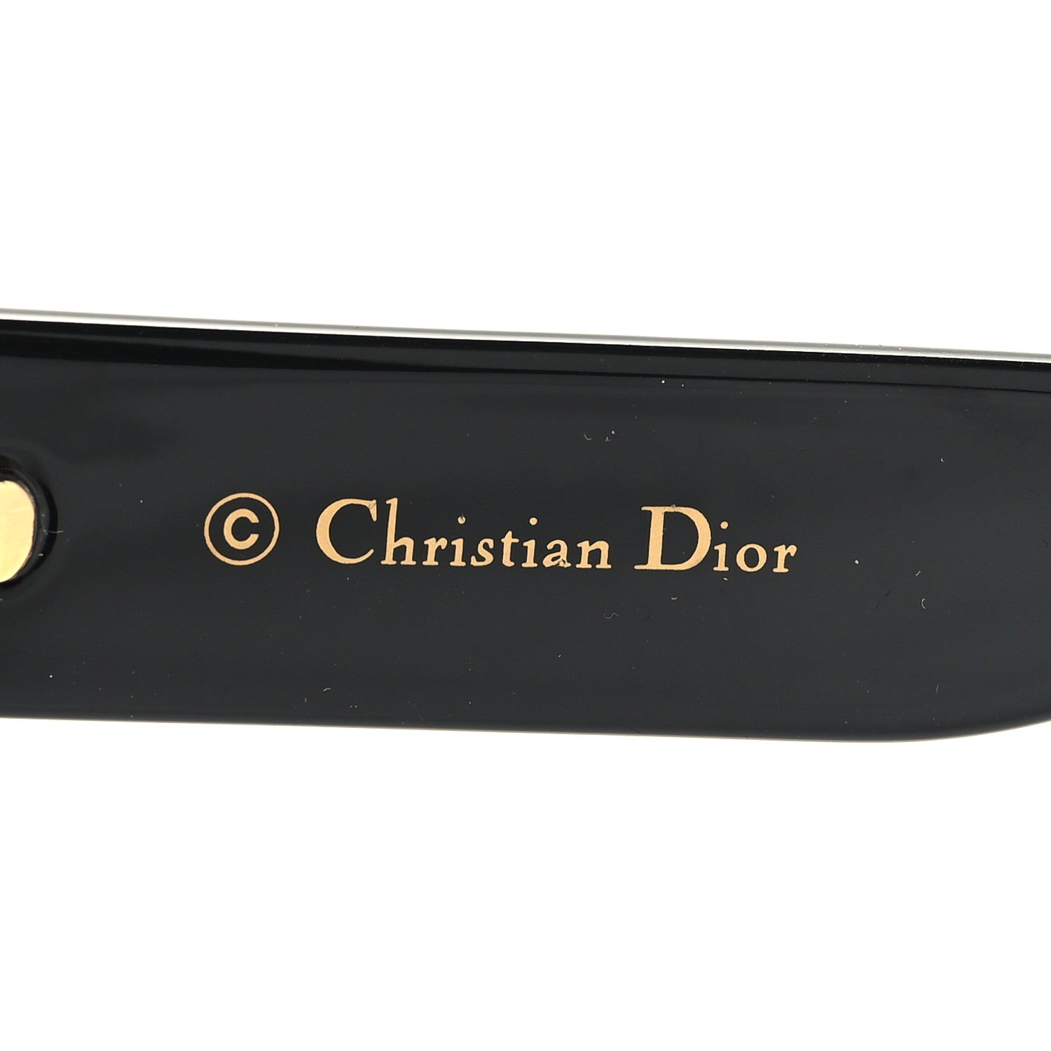 Christian Dior Acetate DDiorF Cat Eye Sunglasses Brown 5 of 9