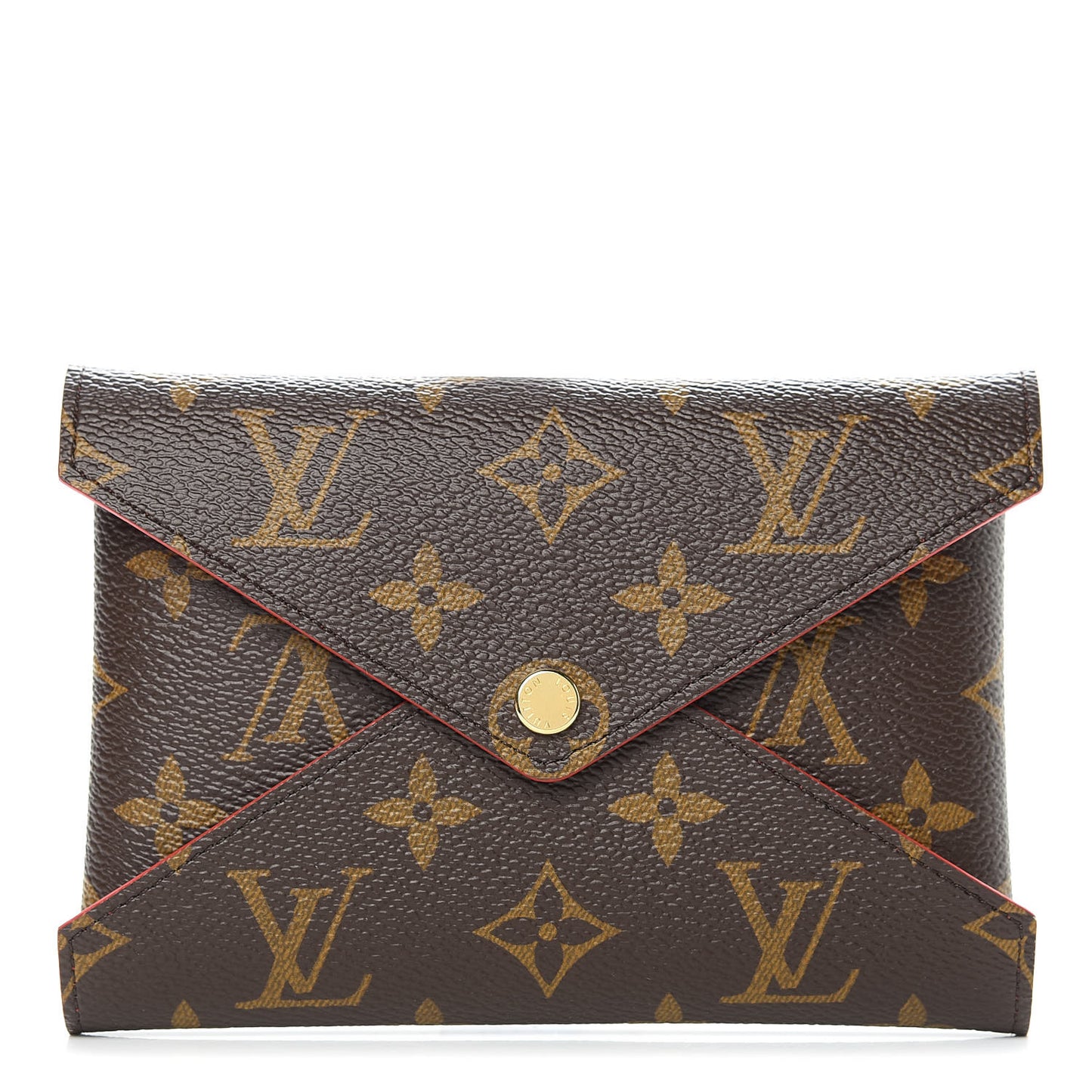 Monogram Medium Kirigami Pochette Insert Coquelicot