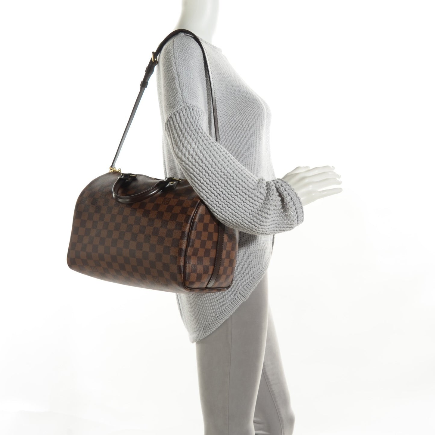 Damier Ebene Speedy Bandouliere 30