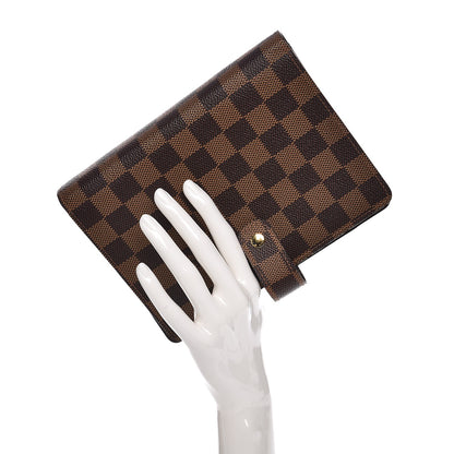 Louis Vuitton Damier Ebene Medium Ring Agenda Cover 2 of 7