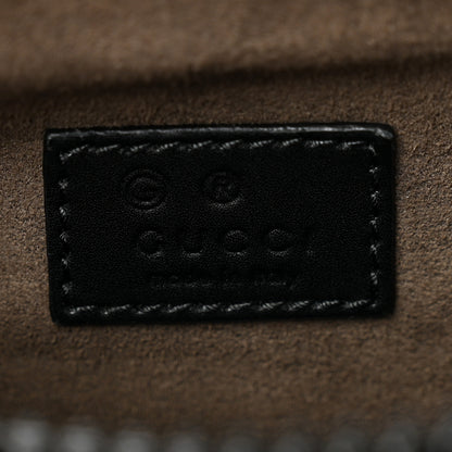 Gucci GG Supreme Monogram Belt Bag Black 6 of 10