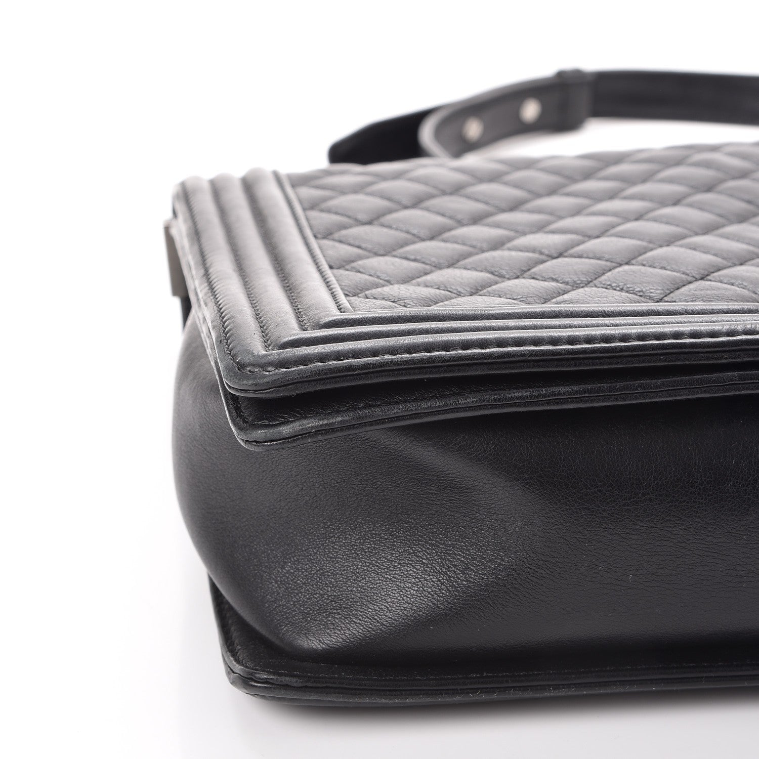 Chanel Calfskin Quilted Large Boy Flap Black 8 of 14