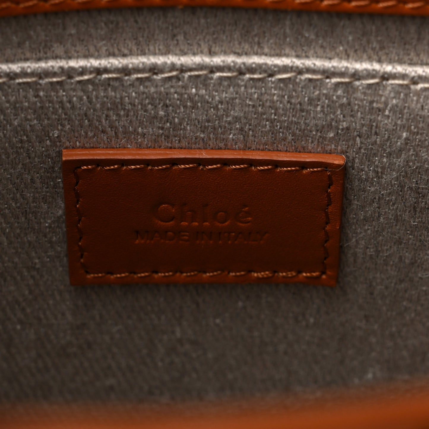 Calfskin Small Woody Tote Caramel