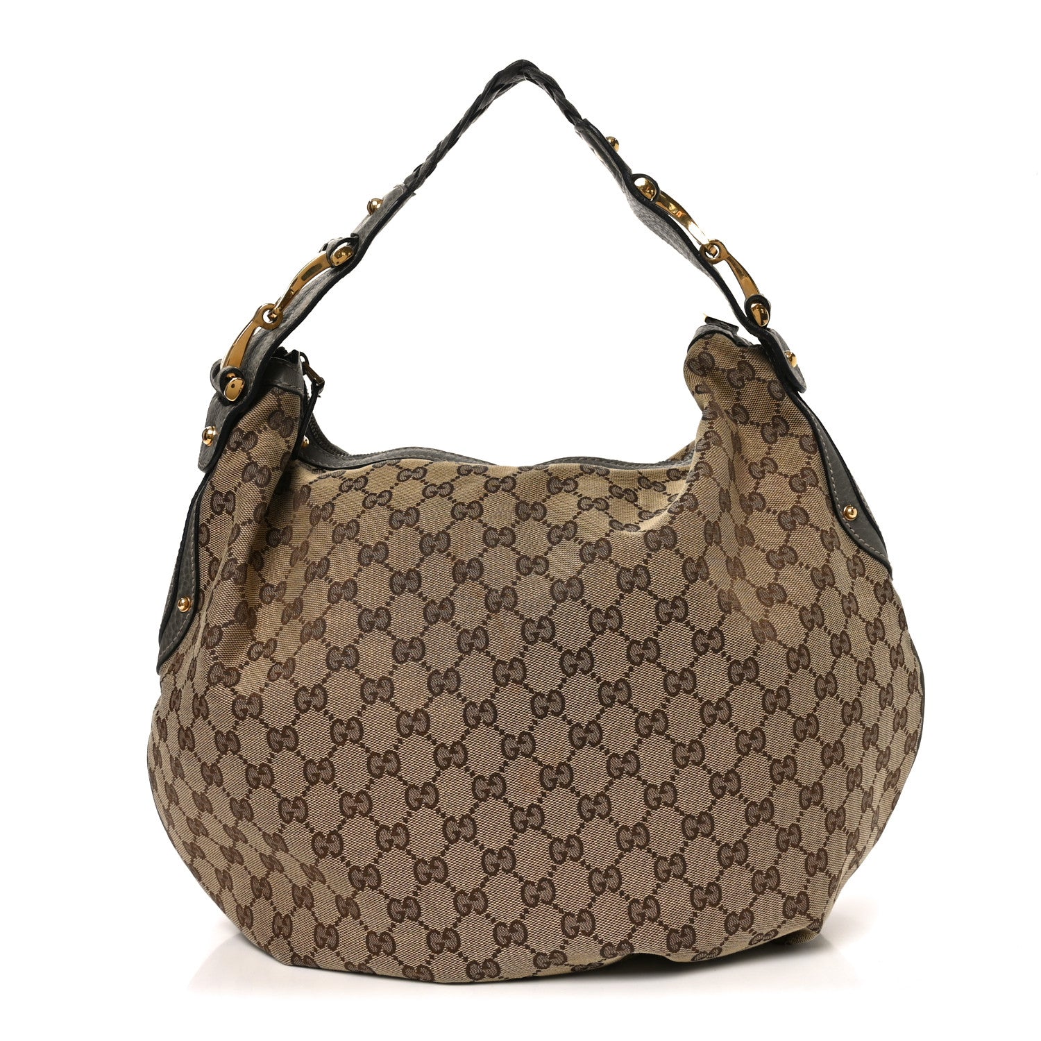 Gucci Monogram Medium Pelham Hobo Grey 1 of 10