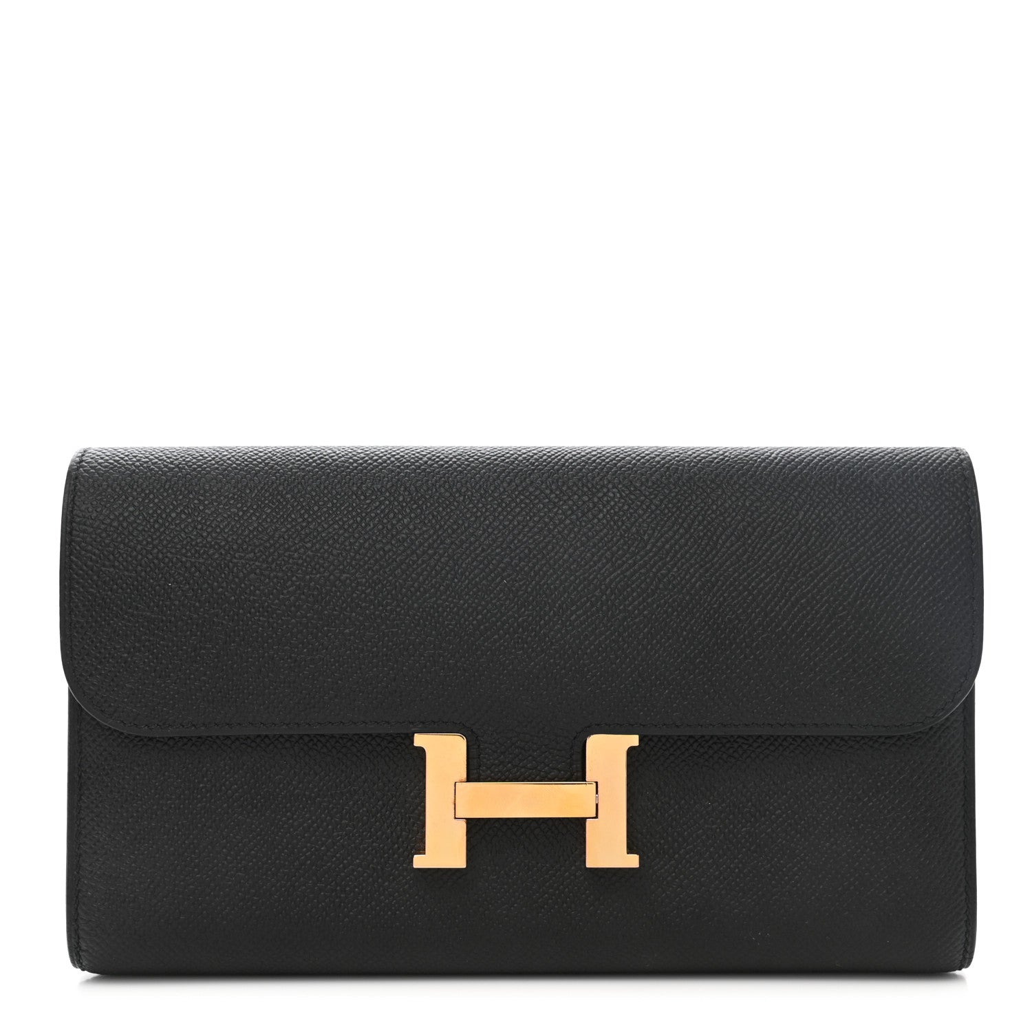 Hermes Epsom Constance Long Wallet Black 1 of 8