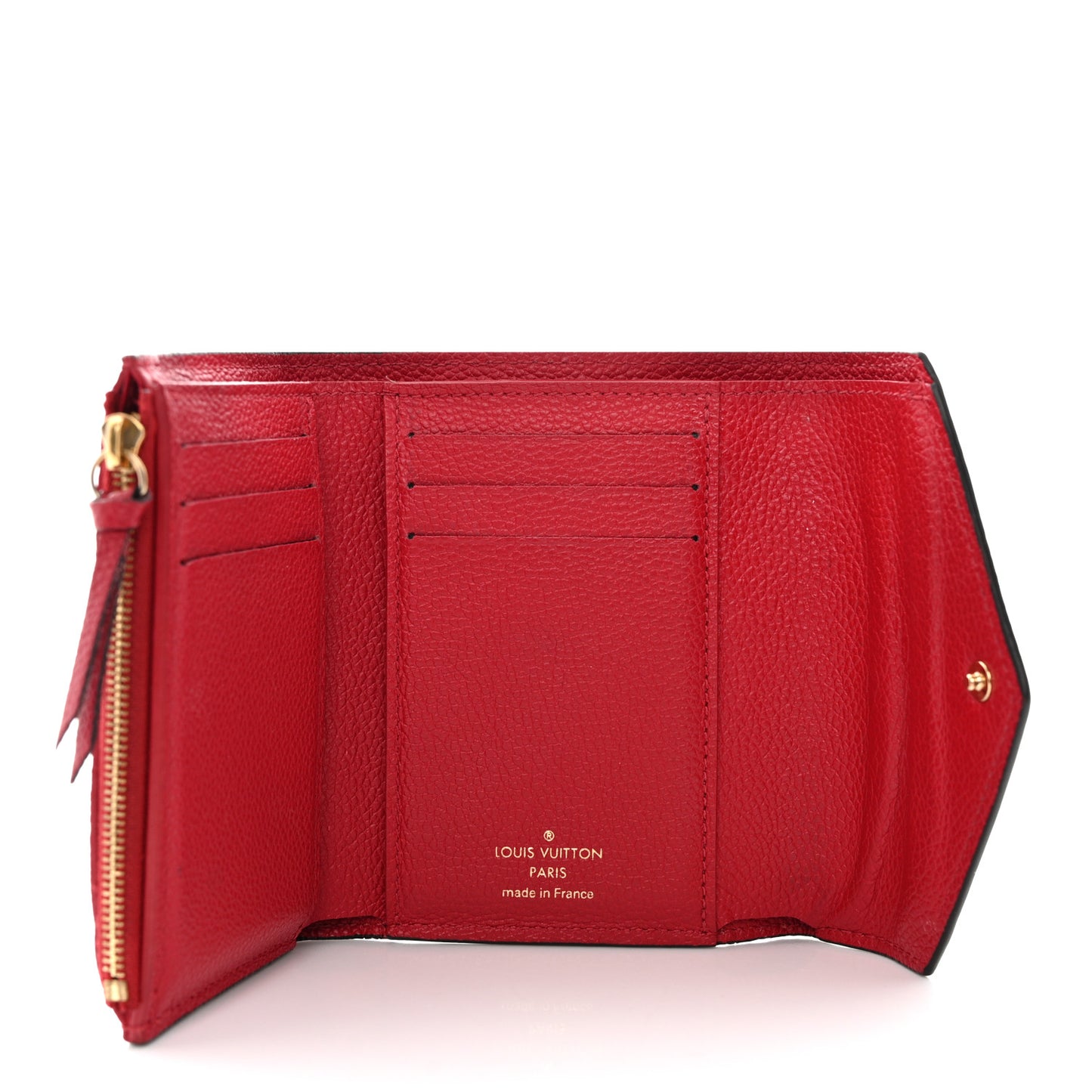 Empreinte Victorine Wallet Scarlet