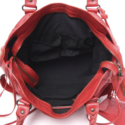 Balenciaga Agneau Classic Hardware City Rouge Cardinal 5 of 12