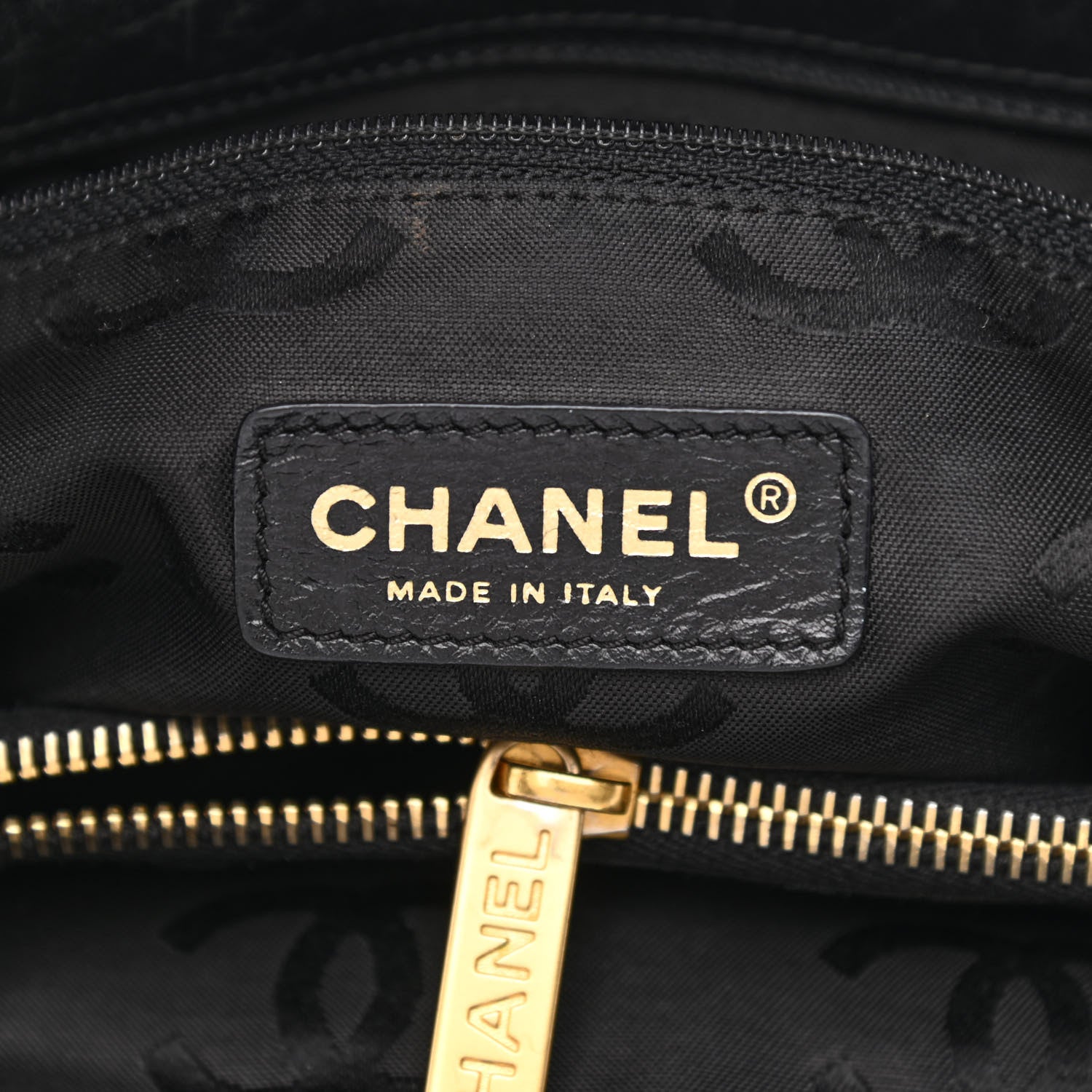 Chanel Straw Raffia Tote Black 6 of 11