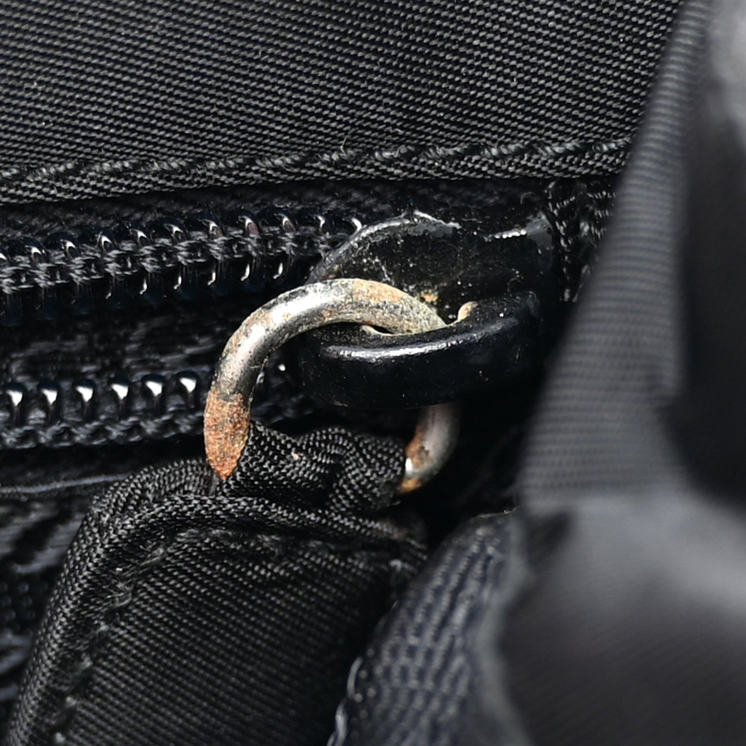Prada Nylon Flap Messenger Bag Black 13 of 13