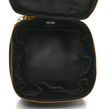 Chanel Caviar CC Vanity Cosmetic Case Black 5 of 7
