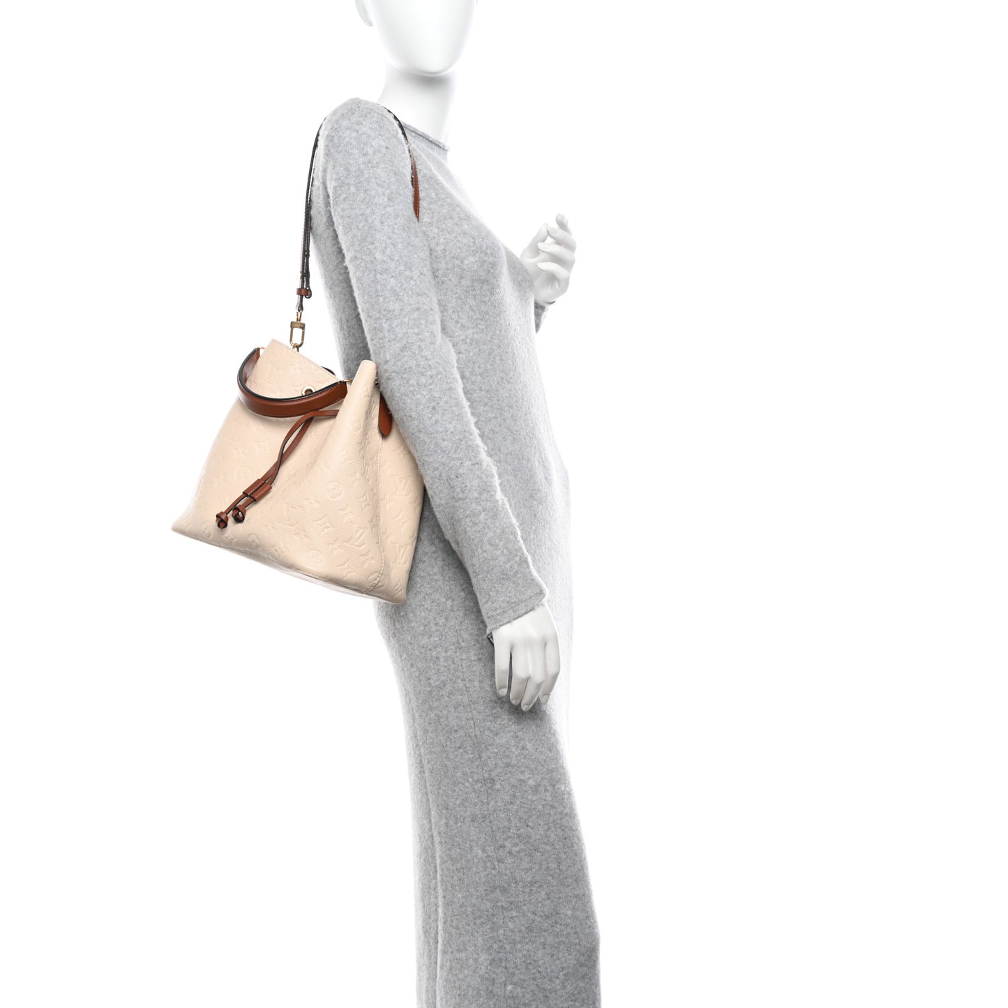 LOUIS VUITTON Empreinte Neonoe MM Cream