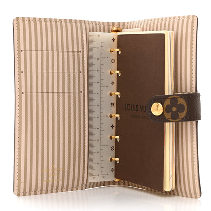 Louis Vuitton Monogram Trunks and Locks Small Ring Agenda Cover 5 of 7