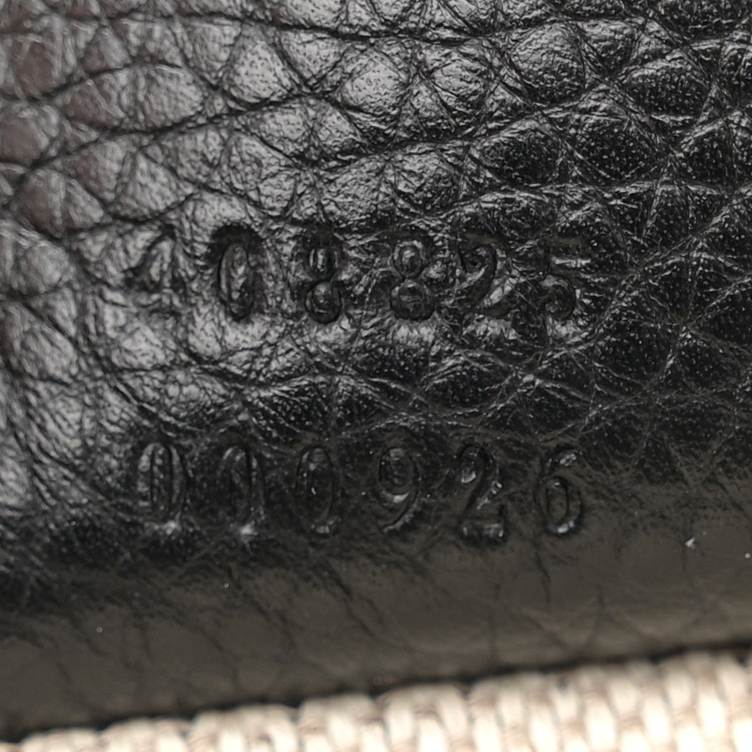 Gucci Pebbled Calfskin Large Soho Hobo Black 7 of 11