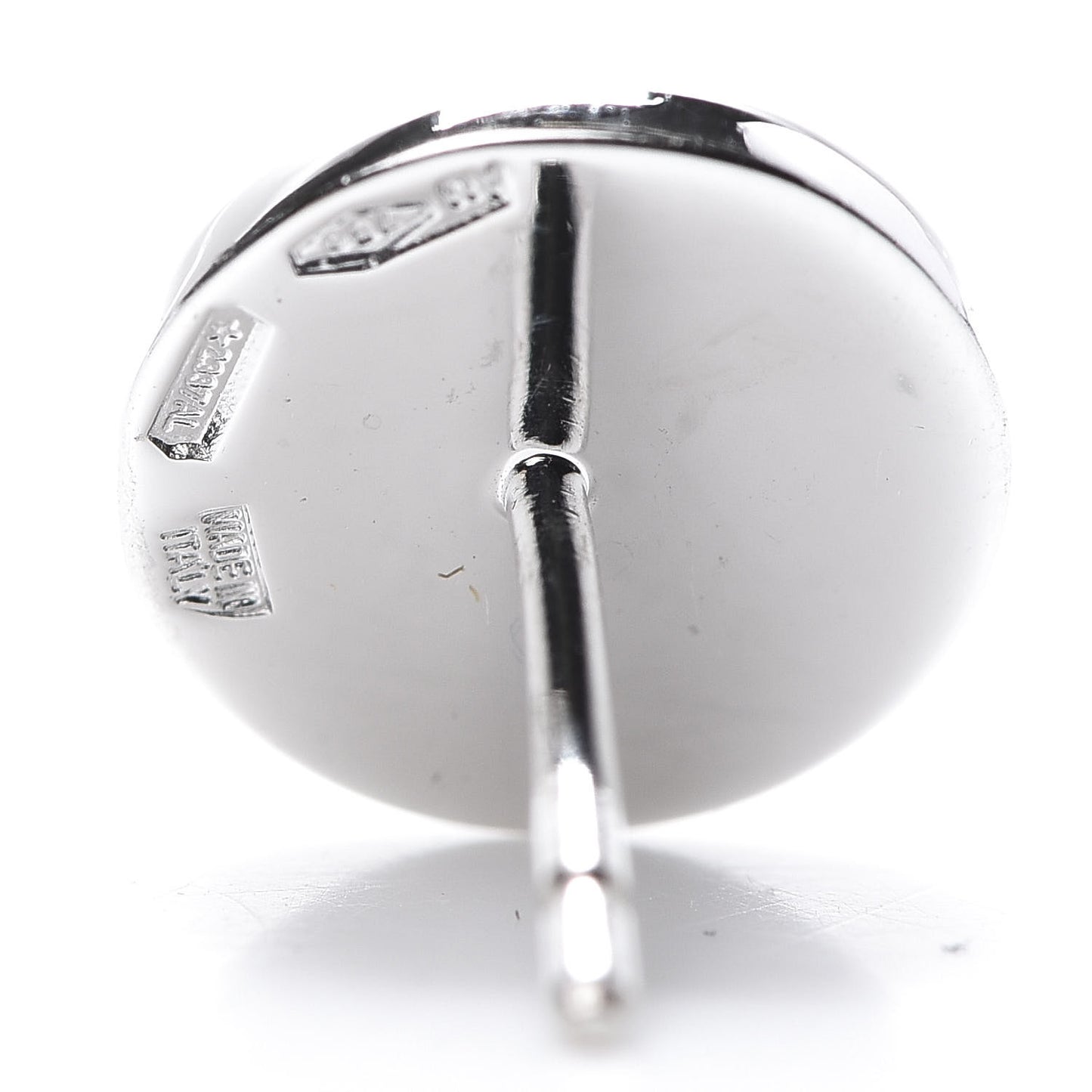 18K White Gold Black Onyx BVLGARI BVLGARI Stud Earrings