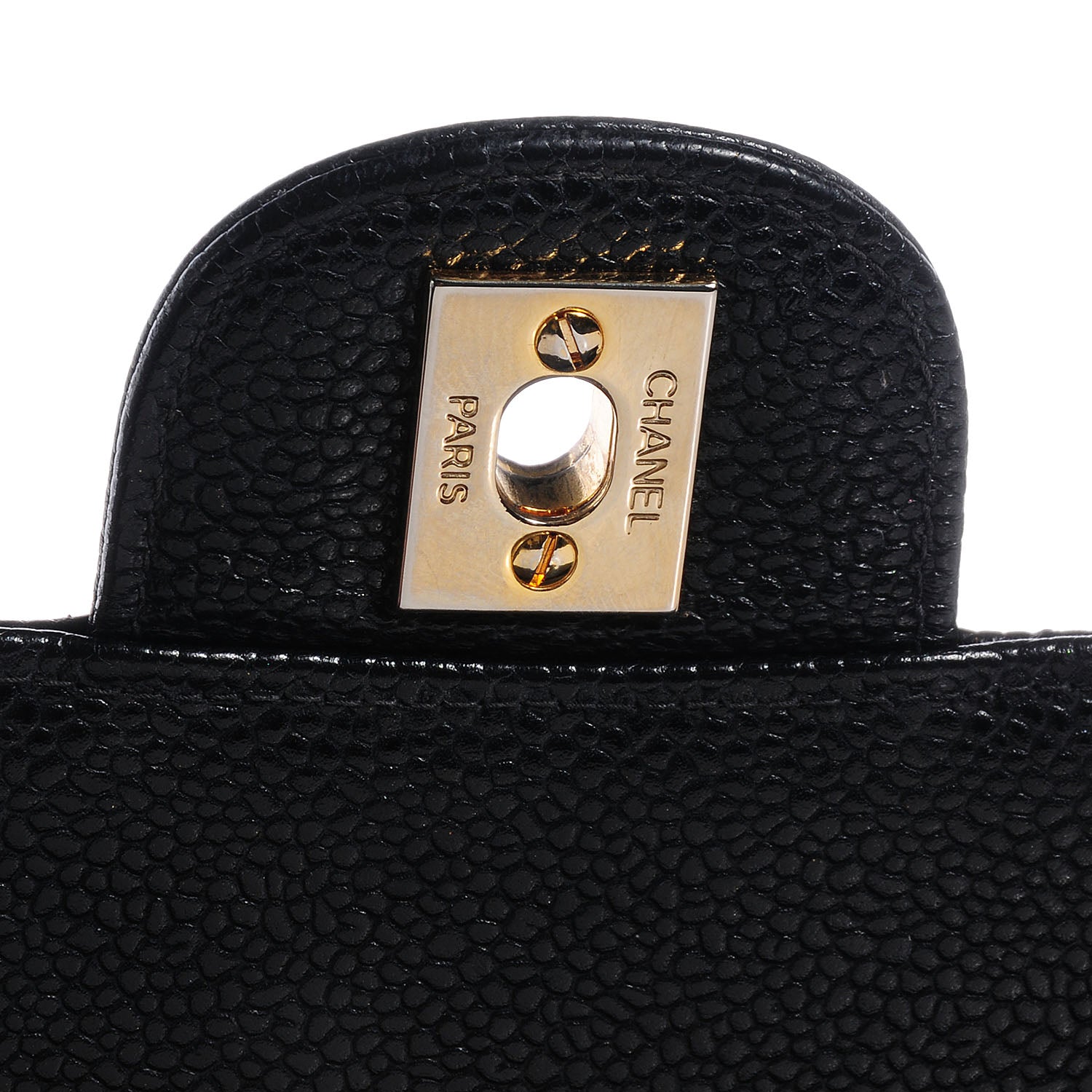 Chanel Caviar Jumbo Single Flap Black 5 of 9