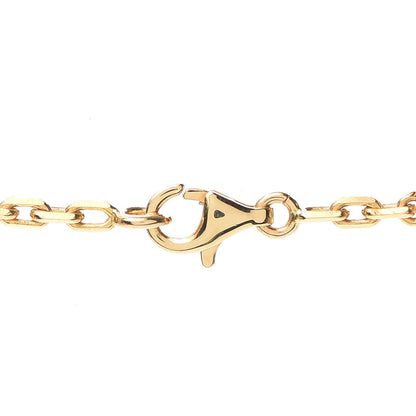Van Cleef & Arpels 18K Yellow Gold Mother of Pearl 10 Motifs Vintage Alhambra Necklace 3 of 6