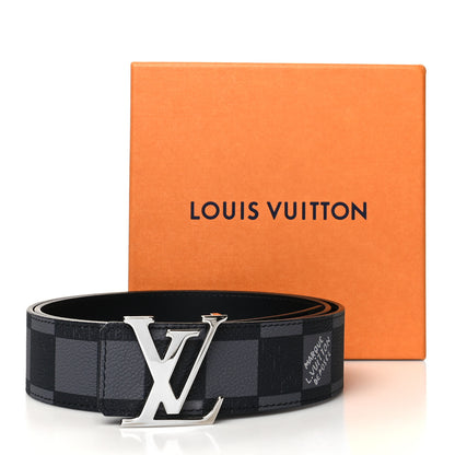 Louis Vuitton Damier Initiales Belt 90 36 Black 6 of 6