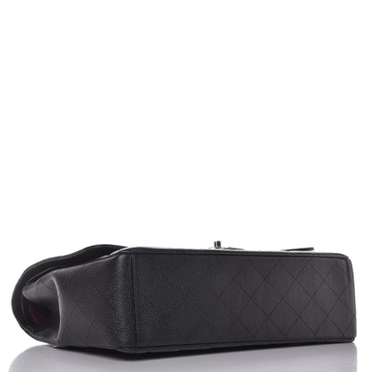 Chanel Caviar Quilted Maxi Double Flap Black 5 of 12