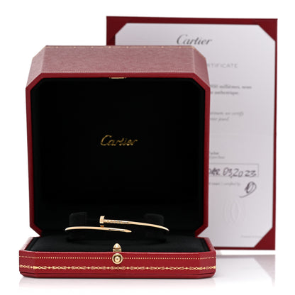 Cartier 18K Yellow Gold Small Juste Un Clou Bracelet 18 4 of 4