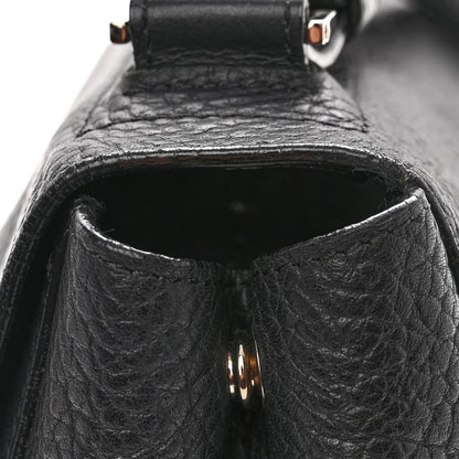 Proenza Schouler Pebbled Calfskin Double Sided PS Courier Bag Black 12 of 12